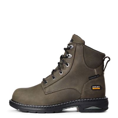 Ariat Casey 6" Gri Iş Ayakkabıları Bayan (40136-062)